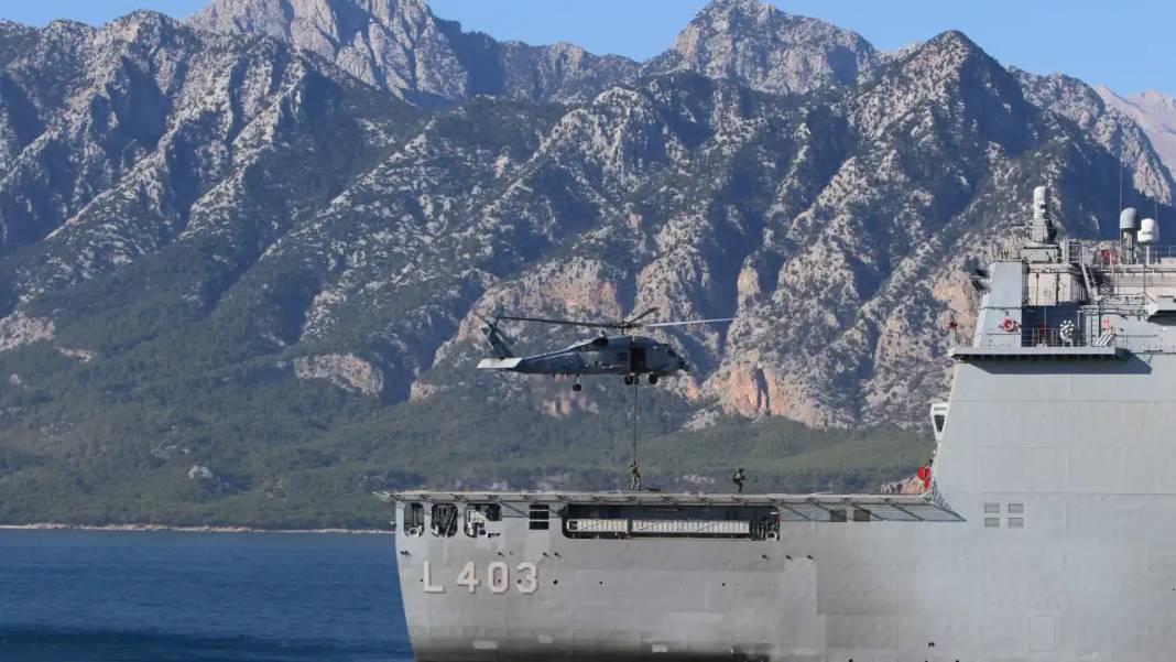 Türkiye’nin En Büyük Tatbikatlarından Biri Antalya'da Yapıldı! 11